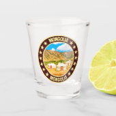 Mongolië Shot Glas (Voorkant)
