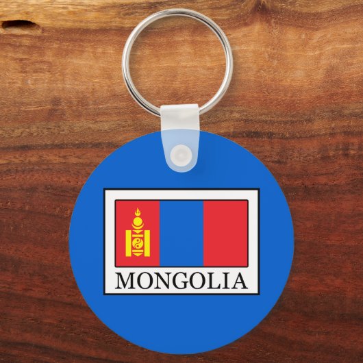 Mongolië Sleutelhanger (Achterkant)
