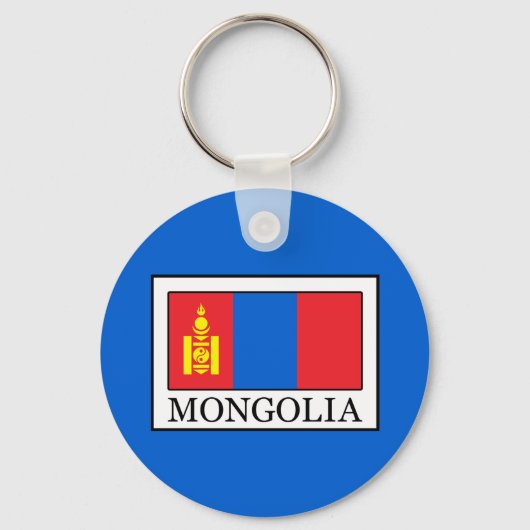 Mongolië Sleutelhanger (Achterkant)