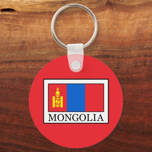 Mongolië Sleutelhanger (Voorkant)