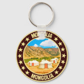 Mongolië Sleutelhanger (Achterkant)