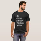Mongolië Stap Dad Born Papa Vaderdag Mongolian T-shirt (Voorkant volledig)