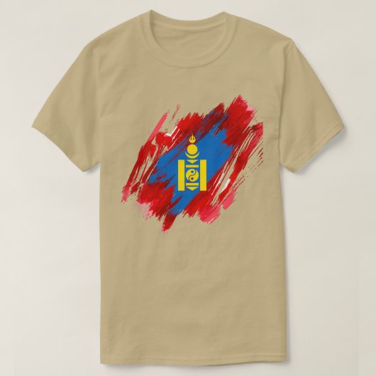 Mongolië T-shirt (Design voorkant)