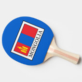 Mongolië Tafeltennisbatje (Zijkant)