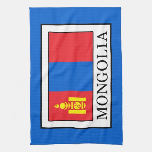 Mongolië Theedoek (Verticaal)