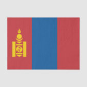 Mongolië tissuepapier, Mongoolse Vlag tissuepapier (Voorkant)