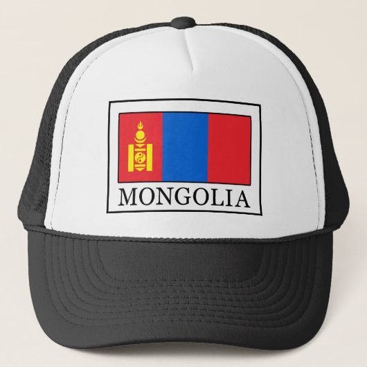 Mongolië Trucker Pet (Voorkant)
