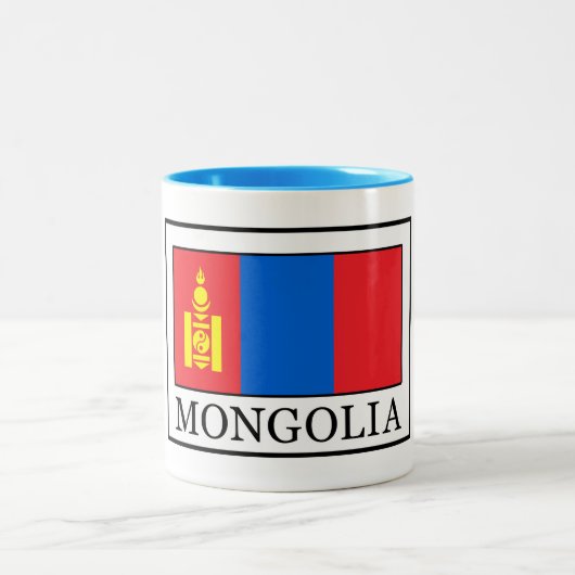 Mongolië Tweekleurige Koffiemok (Center)