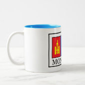 Mongolië Tweekleurige Koffiemok (Links)