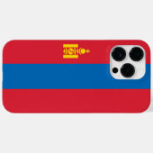 Mongolië vlag Case-Mate iPhone case (Achterkant (horizontaal))