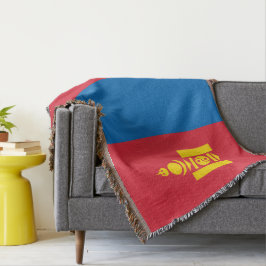 Mongolië vlag deken