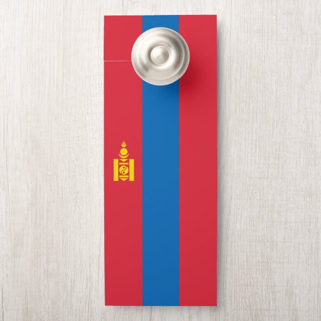 Mongolië vlag deurhanger (Op knop)