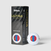 Mongolië vlag golfballen (Verpakking)