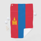 Mongolië vlag golfhanddoek (Insitu)