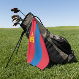 Mongolië vlag golfhanddoek