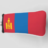 Mongolië vlag golfheadcover (Voorkant)