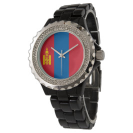 Mongolië vlag horloge
