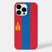 Mongolië vlag iPhone hoesje (Achterkant)