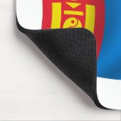 Mongolië Vlag Muismat (Hoek)