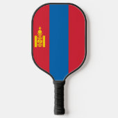Mongolië vlag pickleball paddle (Voorkant)