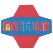 Mongolië vlag Schattig patriottisch Voetbal (Enkel)