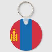 Mongolië vlag sleutelhanger (Achterkant)