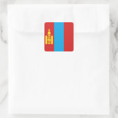 Mongolië Vlag Sticker (Tas)