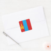 Mongolië Vlag Sticker (Envelop)