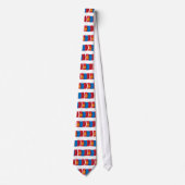 Mongolië Vlag Stropdas (Voorkant)