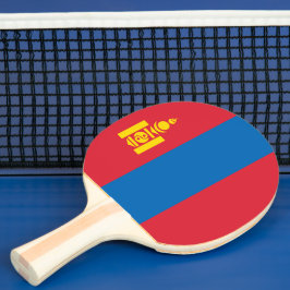 Mongolië vlag tafeltennisbatje
