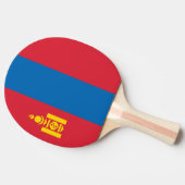 Mongolië vlag tafeltennisbatje (Zijkant)