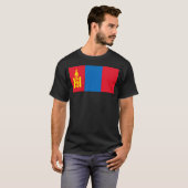 Mongolië Vlag Ulaanbaatar Mongol T-shirt (Voorkant volledig)