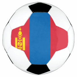Mongolië vlag voetbal