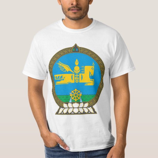 Mongolië Wapenjassen T-shirt (Voorkant)