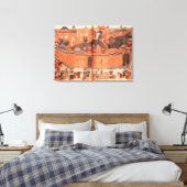 Mongols onder leiding van Hulagu Khan Canvas Afdruk (Insitu (Slaapkamer))