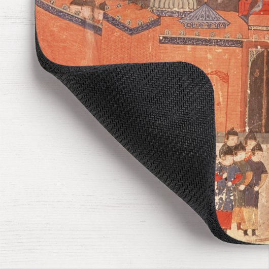 Mongols onder leiding van Hulagu Khan Muismat (Hoek)