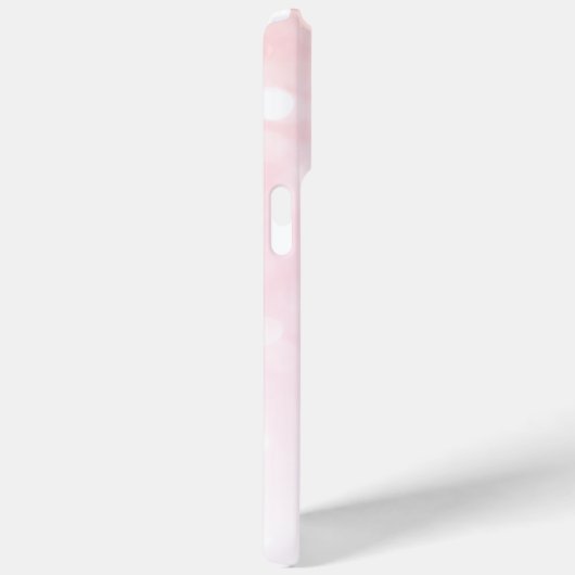 Mongoolse flamingos Roze glitter sparren Monogram Case-Mate iPhone Case (Achterkant / Rechts)