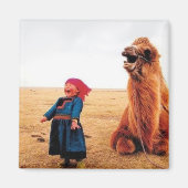 Mongoolse herinneringen2 magneet (Voorkant)