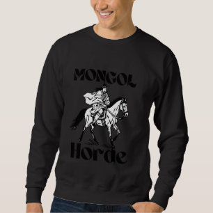 Mongoolse Horde Dzjengis Khan Tijdperk Horseman Ge Trui