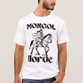 Mongoolse ruiter Horde T-shirt (Voorkant)