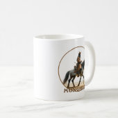 Mongoolse ruiter koffiemok (Voorkant rechts)