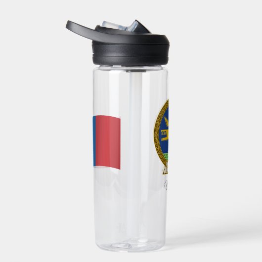Mongoolse wapenmunt, vlag, Mongolië Waterfles (Rechts)