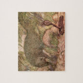 Mongoose en Cobra door Sargent, in het wild leven Legpuzzel (Verticaal)