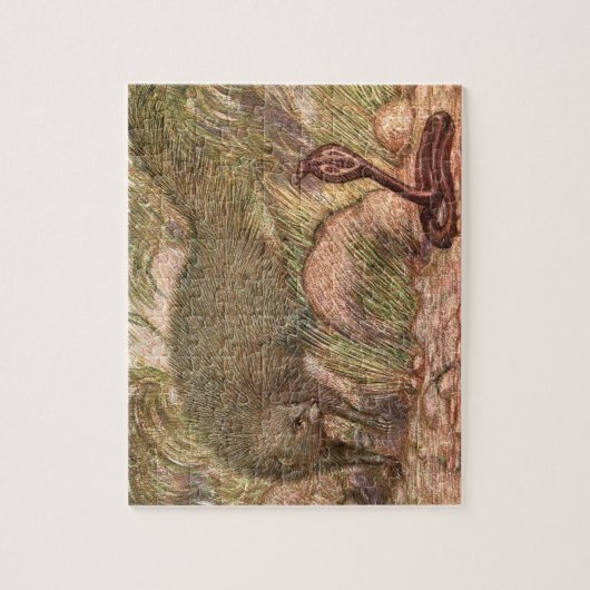 Mongoose en Cobra door Sargent, in het wild leven Legpuzzel (Verticaal)