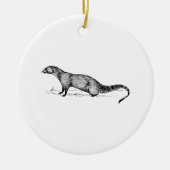 Mongoose Keramisch Ornament (Voorkant)