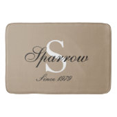 Mongram Bathmat Badmat (Voorkant)