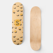 MONGRAM Sinaasappels Skateboard (Voorkant)
