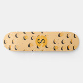 MONGRAM Sinaasappels Skateboard (Horizontaal)