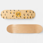MONGRAM Sinaasappels Skateboard (Horizontaal)