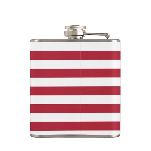 Mongrammed American Flag Hip Flask Heupfles (Achterkant)
